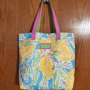 Lily Pulitzer Estee Lauder Tote New